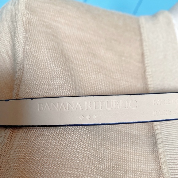 Banana Republic Calf Hair Leather Camouflage Belt - Picture 6 of 9